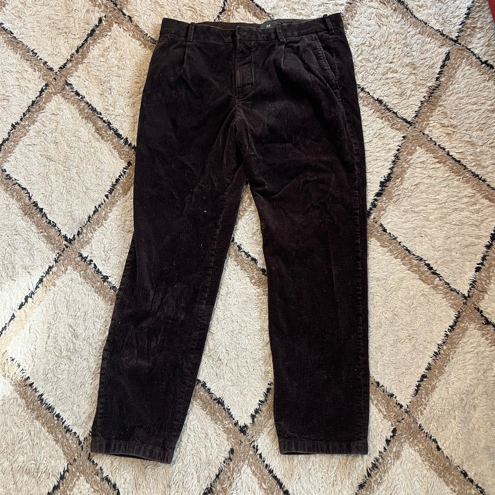 Men's dark Brown Corduroy Pants